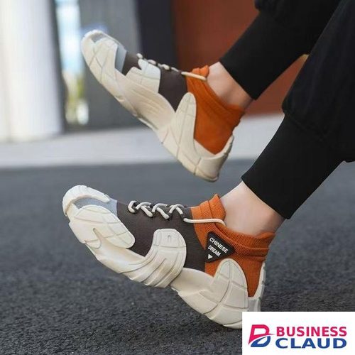 Men's Trendy Sneakers Sports Running Casual Board Shoes Brown