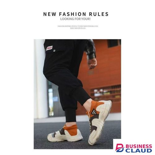 Men's Trendy Sneakers Sports Running Casual Board Shoes Brown
