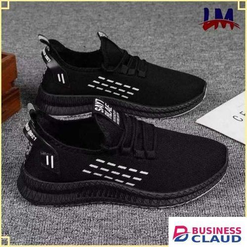 Fashion Men Sneakers Black-EU 40