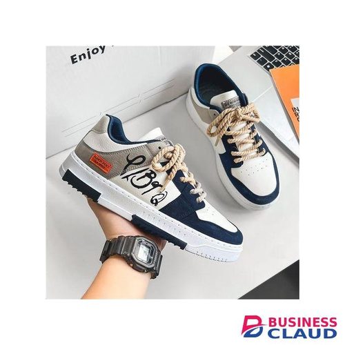 ALagzi Men's Trendy Casual Sneakers - White