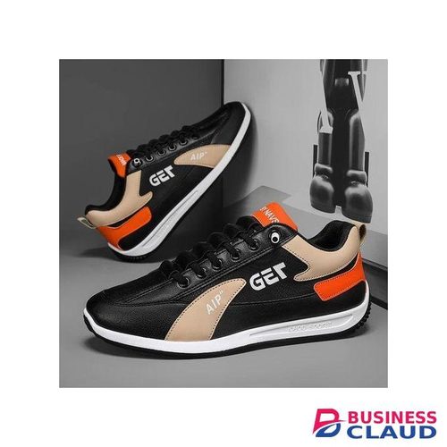GALUIN 2024 Men's Casual Shoes Sneakers-Orange