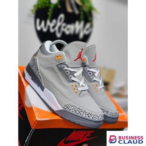 J 3 COOL GREY SNEAKERS