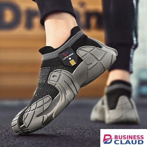 Men's Trendy Sneakers Sports Running Casual Board Shoes Gray