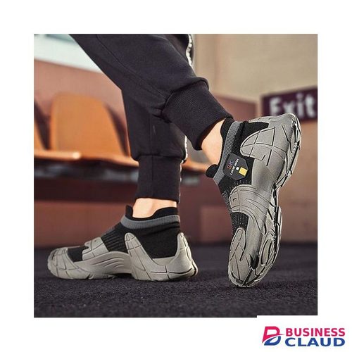 Men's Trendy Sneakers Sports Running Casual Board Shoes Gray