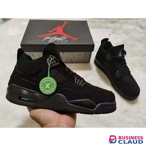 J4 BLACK CAT SNEAKERS