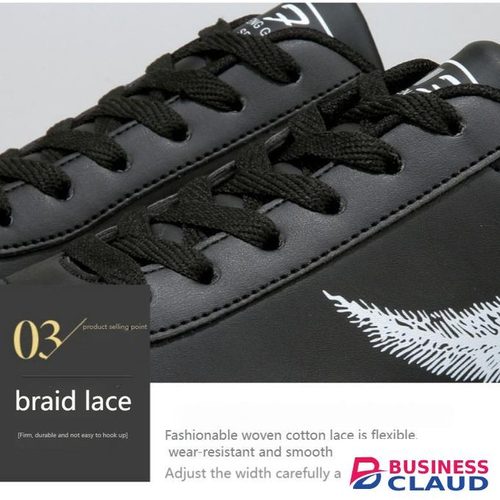 GALUIN Men's Trendy Casual Sneakers - White