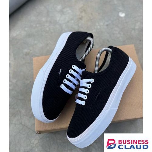 Canvas Shoes Corduroy White Sole Unisex