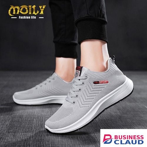 Men'S Men Sneakers Suitable for work, and casual outings Grey in 1-ladies-beauty-stud-earring-set-zz