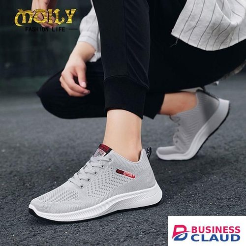 Men'S Men Sneakers Suitable for work, and casual outings Grey