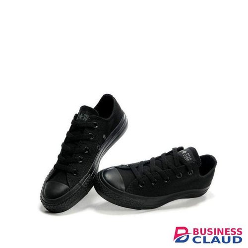 UNISEX ALL BLACK RUBBER SHOES in 1