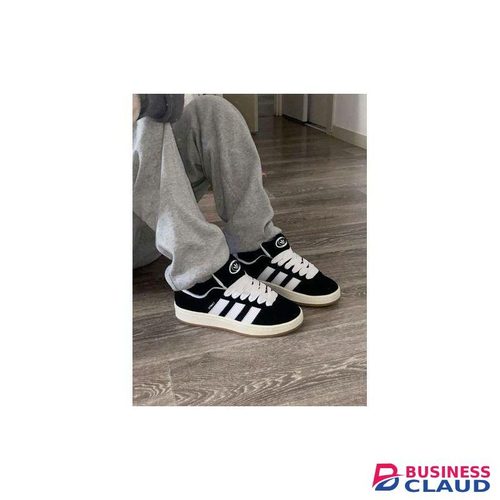 BLACK AND WHITE SNEAKERS