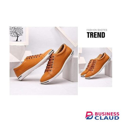 Lopis Men's Ultra Lightweight Sneakers, Faux Leather, Stylish, Low-Cut, Popular, Shoes, Work or School, Unisex, Cool, Comfortable