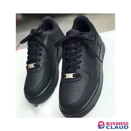 Air Force The Ultimate Street Icon: Triple Black AF1s Sneakers Shoes