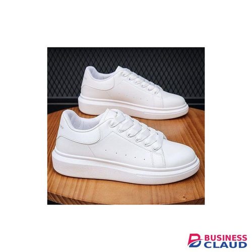 Banagat Men's Comfortable Gentle Casual Sport Running Unisex Sneakers Couple Shoes White