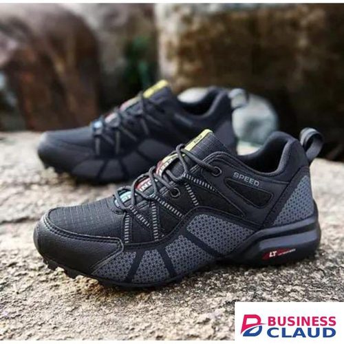 SPEED Men's Running Hiking Shoes Lace-Up Closure