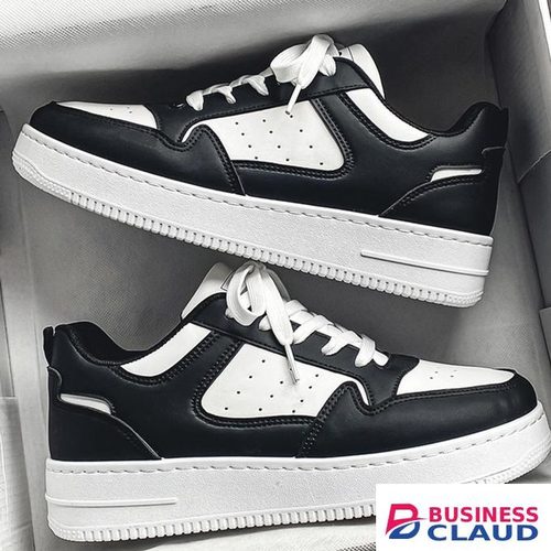Stylish Men's stylish sporty skateboarding shoes, comfortable and breathable in 1