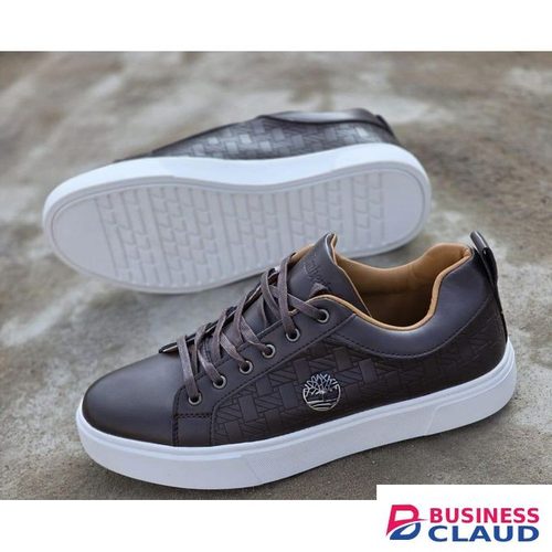 Men’s Stylish Leather Casual Sneakers –