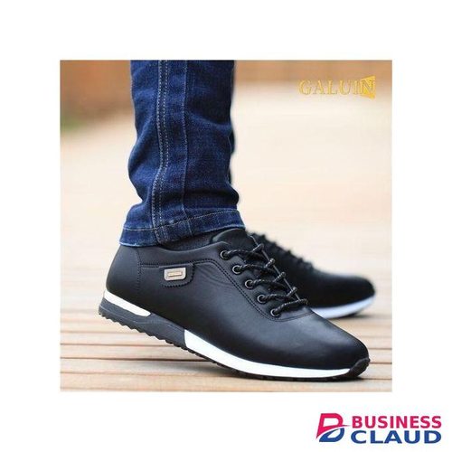 GALUIN GALUIN Paire De Basket En Simili Cuir PU Pour Hommes