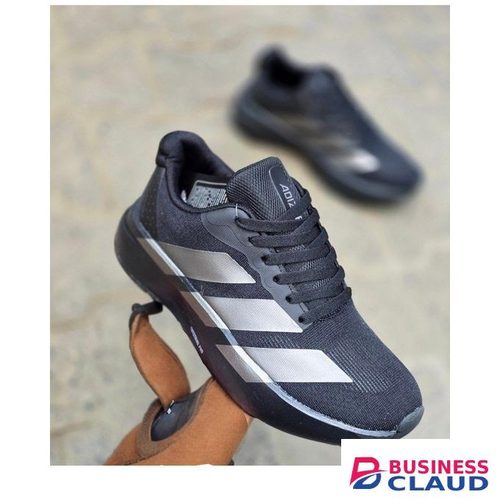 Lightweight Breathable Running Sneakers – Unisex Black Training & Casual Sports Shoes