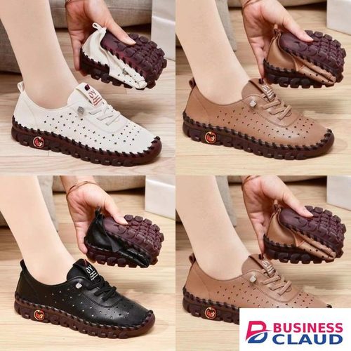Ladies Sneaker Shoes - Black
