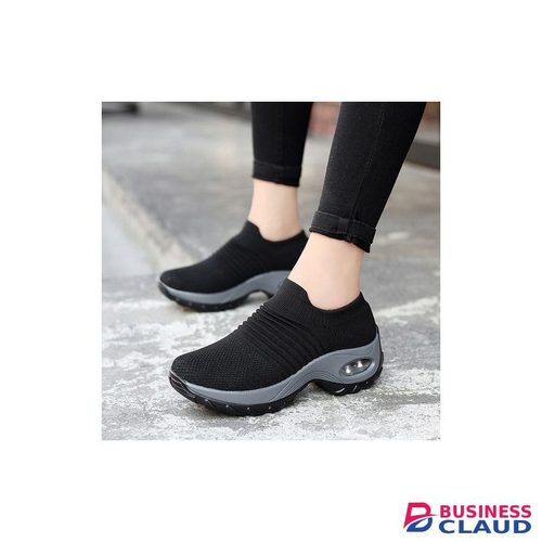 Black Casual Breathable Sneakers