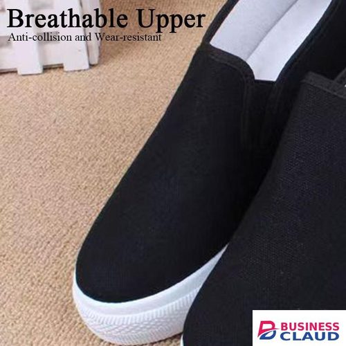 Men'S sneakers for men - Black shoes for casual and office men - black