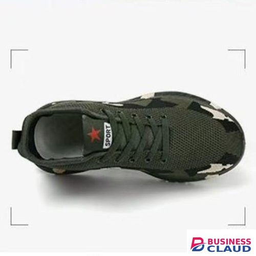 Men's Camo Knit Athletic Sneakers
