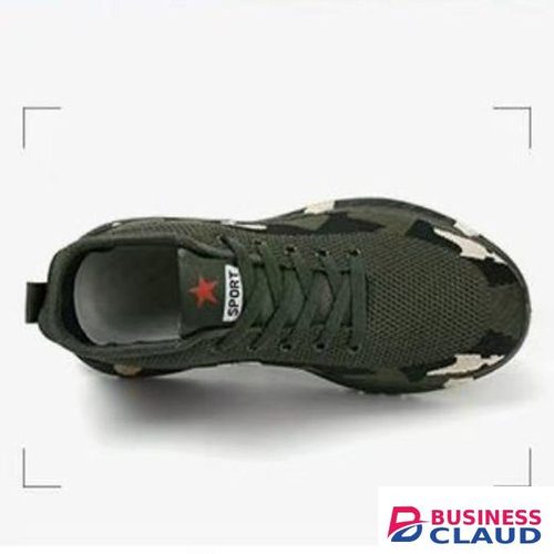 Men's Camo Knit Athletic Sneakers