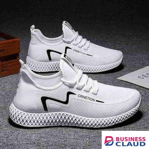 ZOYITO Fashion Men Shoes Sneakers Sport Shoes Comfortable Shoes Running Shoes-White