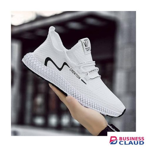 ZOYITO Fashion Men Shoes Sneakers Sport Shoes Comfortable Shoes Running Shoes-White