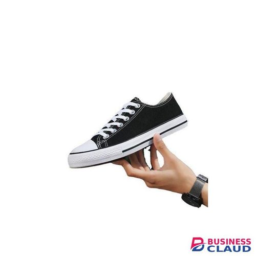 BLWOENS Men's Fashion Sneakers Classic Retro canvas Casual Shoes for Men - Black