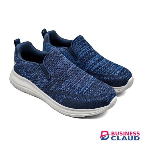 UMOJA Vigo Zaman Men's Knitted Slip-Ons - Navy in 1-quality-watch-leather-wallet-leather-belt-key-holder-perfume-and-pen-brown