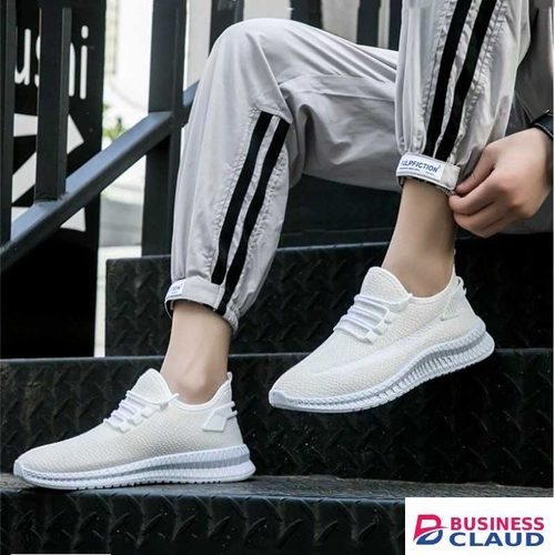 Mateamoda White Men Shoes Sneakers Sport Shoes Running Sneakers Casual Shoes in Kahawa-wendani