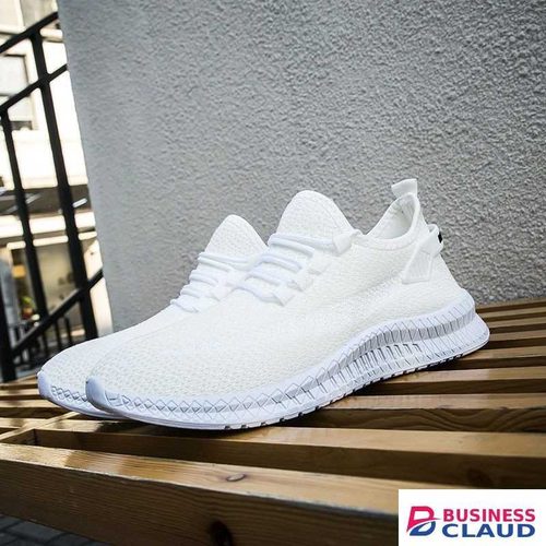 Mateamoda White Men Shoes Sneakers Sport Shoes Running Sneakers Casual Shoes in Kahawa-wendani