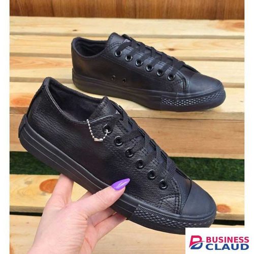 Canvas Shoes/rubber Shoes Unisex Black in 1