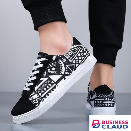SXCHEN Men's Trendy All-Match Casual Shoes Hip-Hop Style British Sneakers