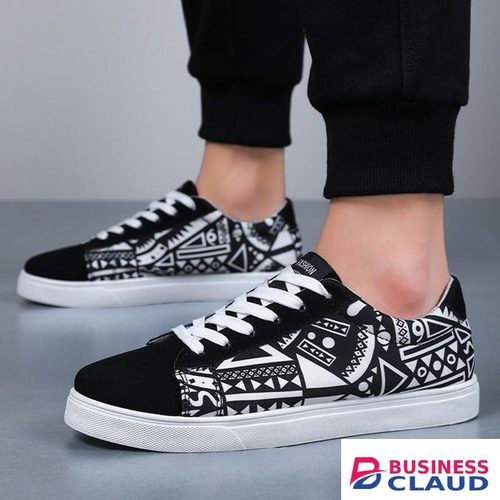 SXCHEN Men's Trendy All-Match Casual Shoes Hip-Hop Style British Sneakers