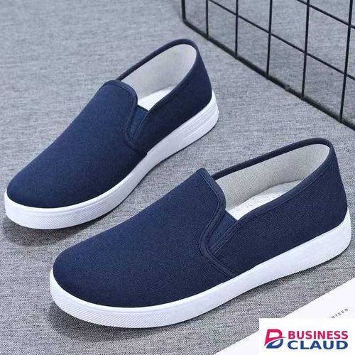 Men'S Mens shoe -Sneakers for men - Canvas - white