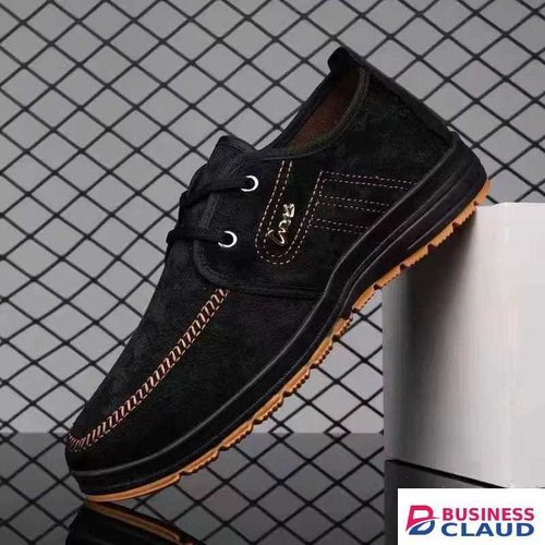 Men'S Men shoe fashion sneakers official shoes for work - Black sneakers for Men