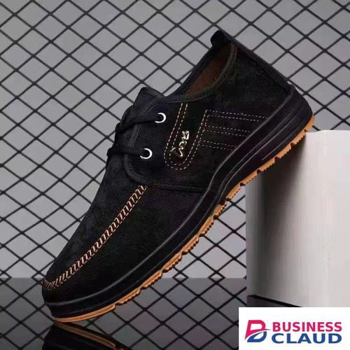 Men'S Men shoe fashion sneakers official shoes for work - Black sneakers for Men