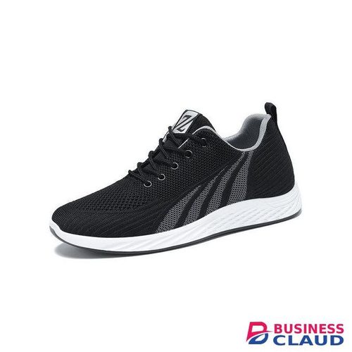 Mens Sneakers Outdoor Hiking Sports Breathable Shoes Black