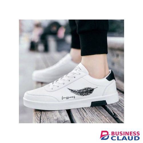 Men Board Shoes Trend Sneaker White-EU 44 Trend in 1