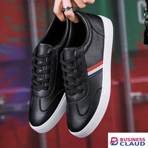 Banagat Men's Comfortable Casual Gentle Sneakers Sport Running Shoes Black in Kahawa-wendani