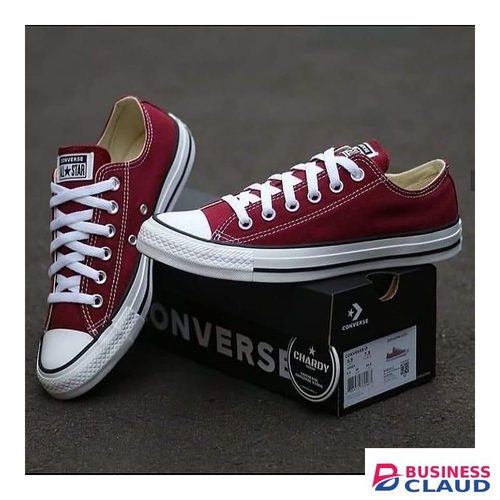 All star MAROON UNISEX RUBBER SHOES.