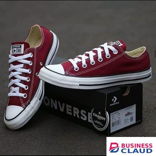 All star MAROON UNISEX RUBBER SHOES.