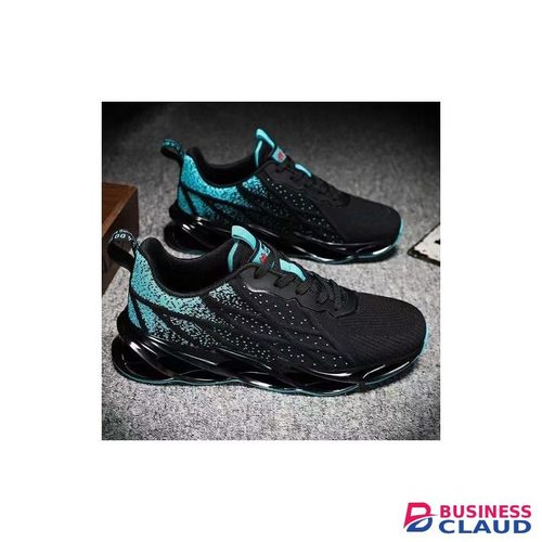 Men's Shoes Casual Athletic Shoes Summer Shoes Black/Blue-EU 42