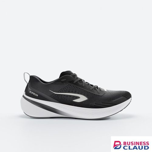 KIPRUN Men's Running Shoes - Cushion 500 - White/Black in 1-gift-set-watch-belt-wallet-lighte