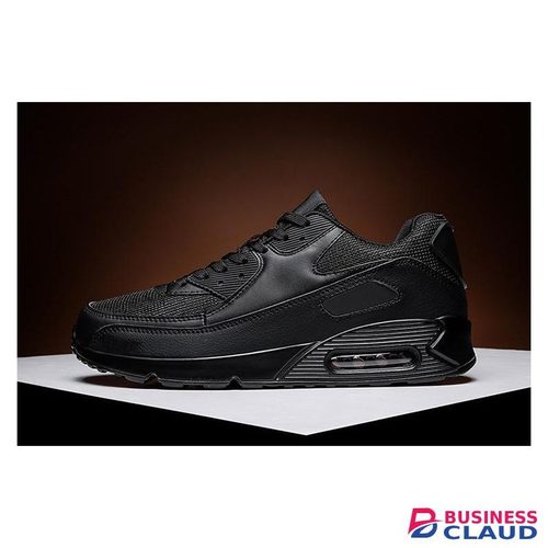 Banagat Men's Comfortable Casual Gentle Sneakers Sport Running Lace Up Shoes Black