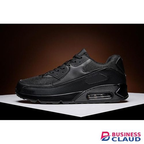 Banagat Men's Comfortable Casual Gentle Sneakers Sport Running Lace Up Shoes Black
