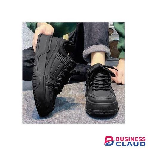BLWOENS Men's Sneakers Lace-up Skate Shoes Comfortable Retro Fashion Sneakers-Black in 1-quality-watch-leather-wallet-leather-belt-key-holder-perfume-and-pen-brown